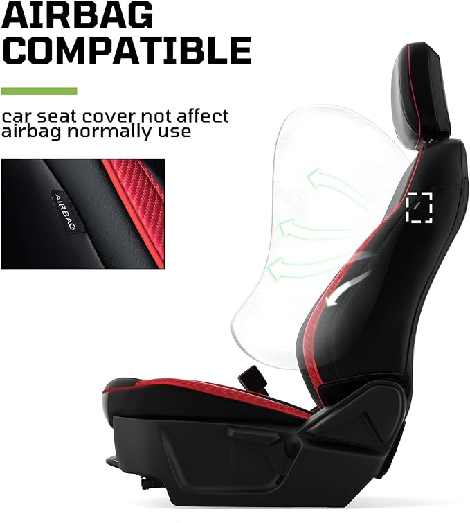 Seat Covers Fit for Ford Maverick 2022-2025 Double Cab XL XLT Lariat, Full - Image 2