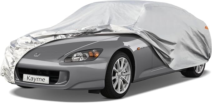 Kayme 6 Layers Car Cover Custom Fit by kayme