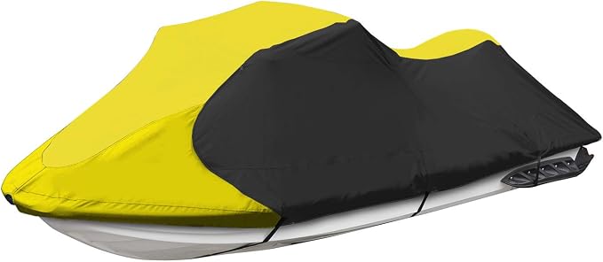 Trailerable Jet Ski Cover, Waterproof Marine Grade 600D Heavy Duty Polyester - Image 8