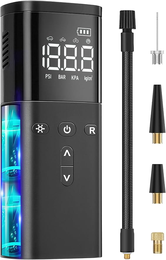Tire Inflator Portable Air Compressor, Air Pump by GOXIFACA