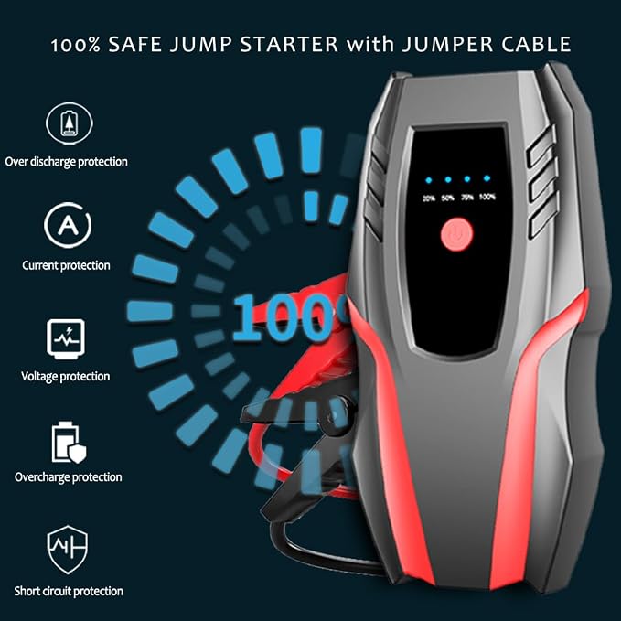 12v Auto Jump Starter Pack - Image 6