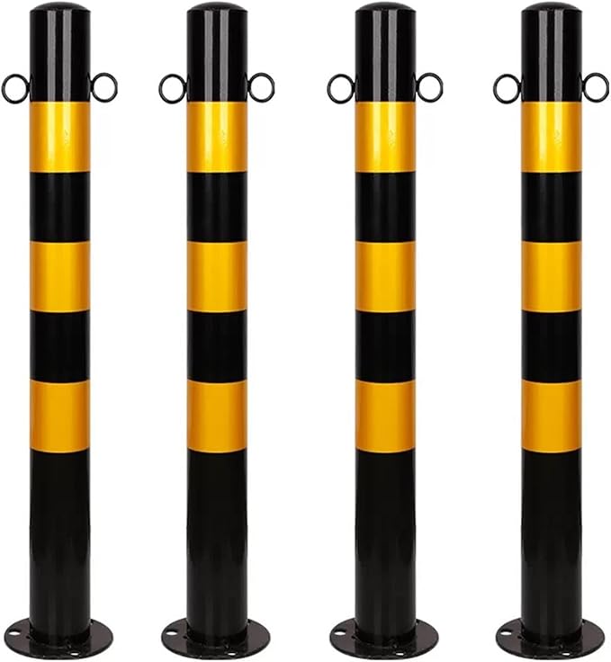 Safety Barrier Bollard for Driveways, Parking Bollard for Warehouse, Traffic by Unknown