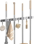 Broom Holder Wall Mount Organizer: Mop and Broom Holder Wall Mount Garage Wall by Unknown