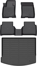 Wayhigh-All Weather Floor Mats and Cargo Mat Set Fit by Wayhigh
