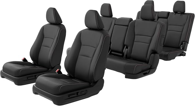 Custom Fit for Honda Pilot Seat Covers, Car Seat Protectors Full Set for Pilot - Image 8