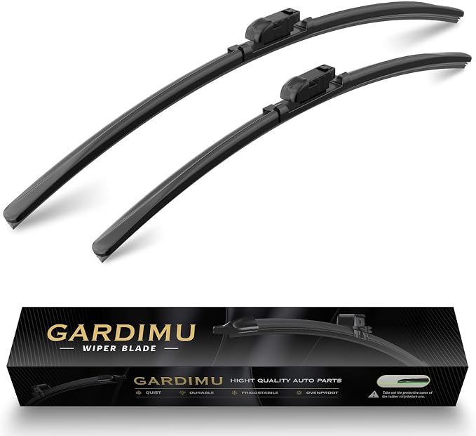 2 Pcs Front Windshield Wiper Blades, Replacement by GARDIMU