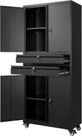 Yizosh Metal Garage Storage Cabinet by Yizosh