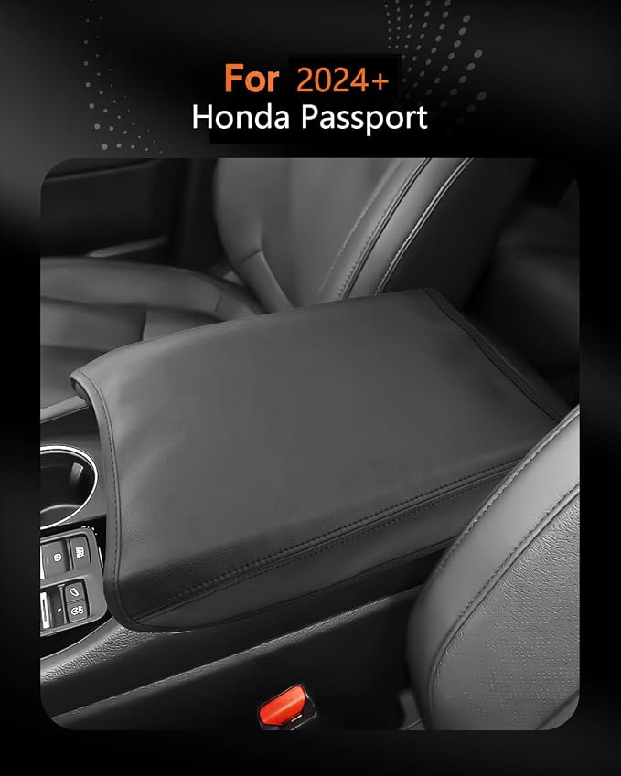 CDEFG for Honda Passport 2024-2025 2026 Center Console Cover Armrest Box Cover - Image 2