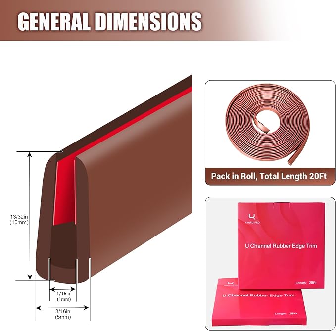 Rubber Edge Trim, Flexible Edge Trim - Image 2