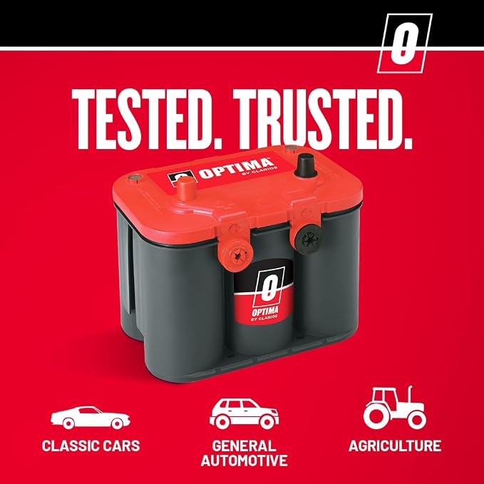 OPTIMA Batteries High Performance 75/25 RedTop Sealed AGM Car, and SUV Starting - Image 5