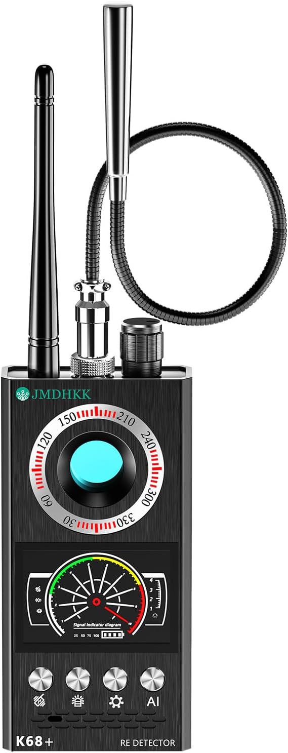 JMDHKK Hidden Camera Detector & Bug Detector – Magnetic Tracker & Wireless by JMDHKK