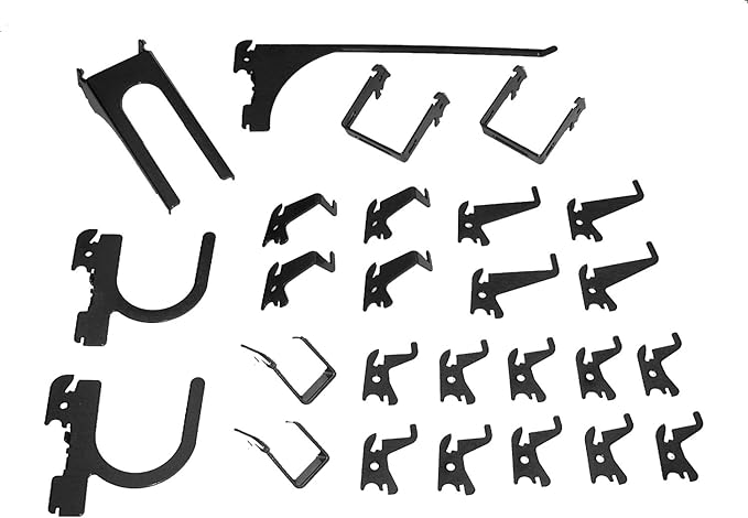 Wall Control Metal Pegboard Tool Organizer Kit and Wall Control 26 Piece Deluxe - Image 5