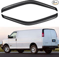Window Visors Rain Guards Shield by YQAUTEC