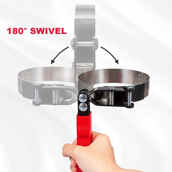 Spurtar Swivel Oil Filter Wrench Set of 7, Adjustable Wrench 2-3/4" to 5-1/4" - Image 5
