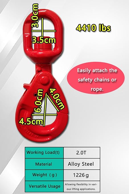 Heavy Duty Swivel Lifting Hook - Image 7