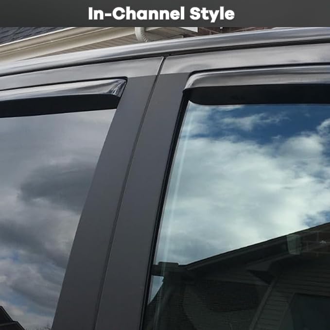in Channel Auto Rain Guards Fit - Image 3