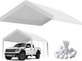 10'x20' Canopy Replacement Cover, Beefull Carport Replacement Canopy by Beefull