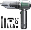 Car Vacuum Portable Cordless, 16000PA Powerful Car Vacuum Cleaner, 7 in 1 Mini by Ecoflick