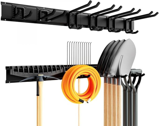 Garage Tool Organizer Wall Mount, Garage Storage, Garage Organization, 64 Inch - Image 2