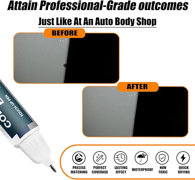 Mineral White Metallic Touch Up Paint - Image 2