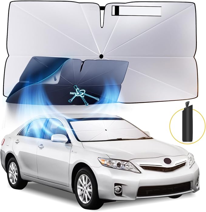 Windshield Sun Shade Umbrella: for Toyota Camry 2007 2008 2009 2010 2011 by HIMUMOY