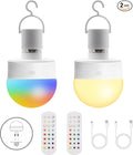 HISTAR Tent Lights for Camping 2000mah, Rechargeable Light Bulbs by HistarDirect