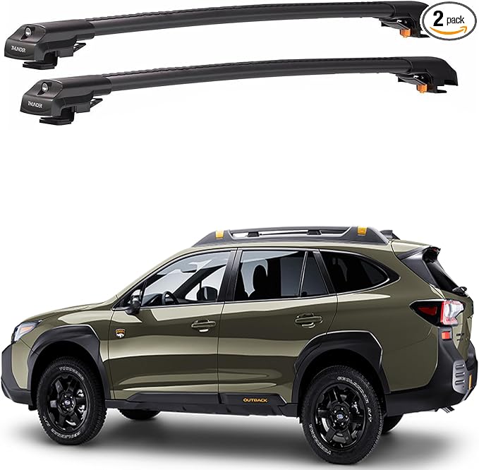 Roof Racks Cross Bars for Subaru Outback Wilderness 2024 2025 Cargo Carrier by CATCHUSA