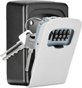 Key Lock Box Wall Mounted, Fayleeko 4 Digit Combination Lockbox by Fayleeko