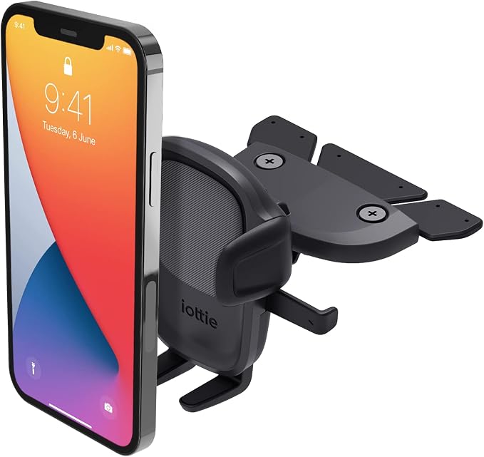Kenu Airframe Pro Universal Car Phone Mount + iOttie Easy One Touch 5 CD Slot - Image 5