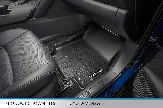 SMARTLINER Custom Fit All Weather 2 Row Floor Mats Liner Set Compatible - Image 3