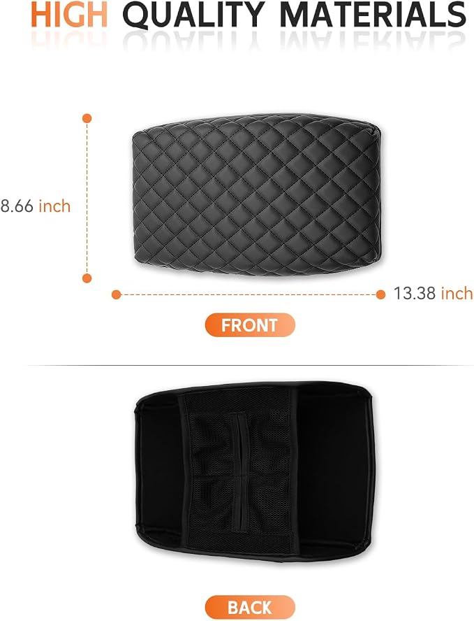 CDEFG for Ford Ranger 2024-2025 Center Console Cover Armrest Box Cover for - Image 7