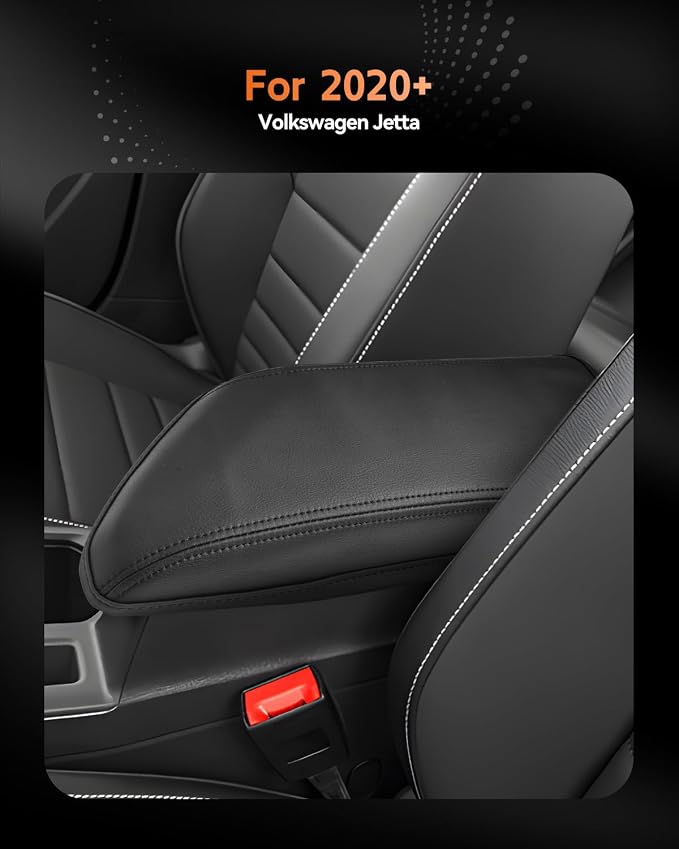 CDEFG for Volkswagen Jetta 2020-2025 Center Console Cover Armrest Box Cover for - Image 2