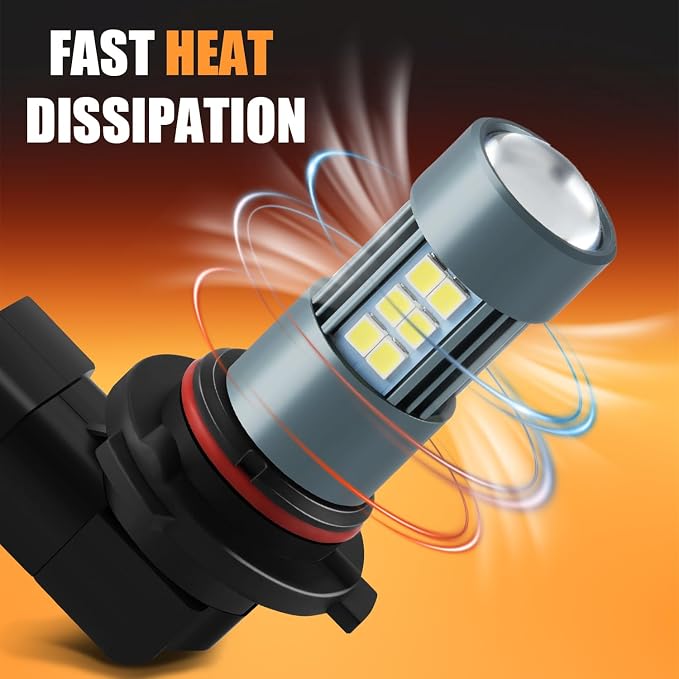 H10 LED Bulbs, 9145 9140 Fog Light 6500K Cool White - Image 7