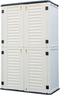 HOMSPARK Storage Shed Weather Resistance, Horizontal Storage Shed by HOMSPARK