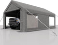 12 x 20FT Heavy Duty Carport by Curtainboro