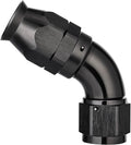 EVIL ENERGY 6AN 60 Degree PTFE One Piece Full Flow End Hose Fitting Aluminum by EVILENERGY