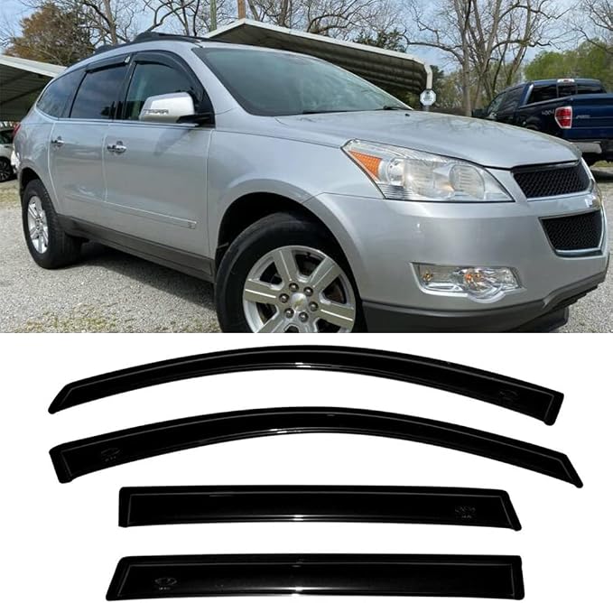 94161 Side Window Wind Deflectors fit by STARTSHIP
