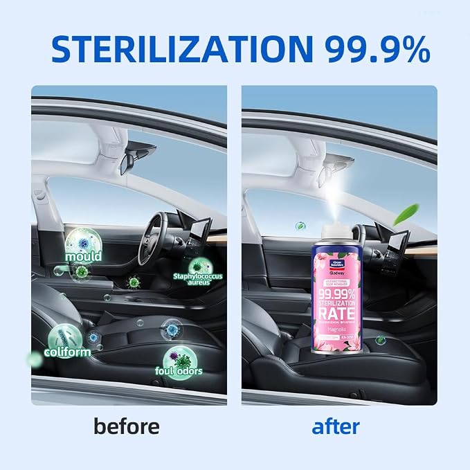 Glodway Whole Car Air Refresher, Odor Eliminator Remover Spray - Image 5