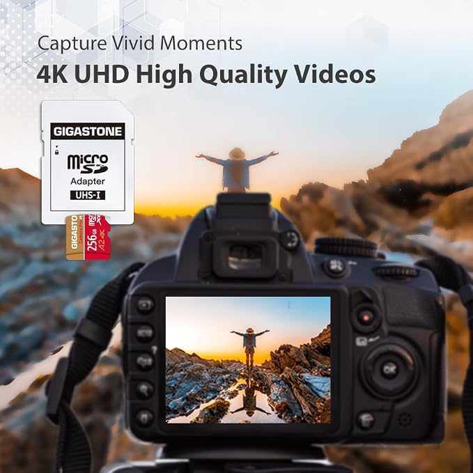 GIGASTONE 256GB Micro SD Card - Image 5