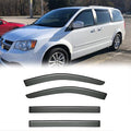 94251 Side Wind Vent Deflector Set, Dark Smoke Window Visors fit by Deebior