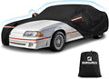 QUNSUNUS Waterproof Car Cover for Ford Mustang 1979-1993, Outdoor Car Covers by QQUNSUNUS