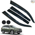 Rain Guards for Forester SK 2019-2024, Tape-on Side Window Deflectors for by LETINGFAR