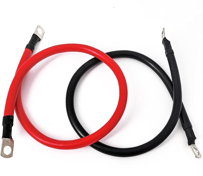 4 AWG Battery Cable 2FT 4 Gauge Pure Copper Battery Inverter Cables - Image 7