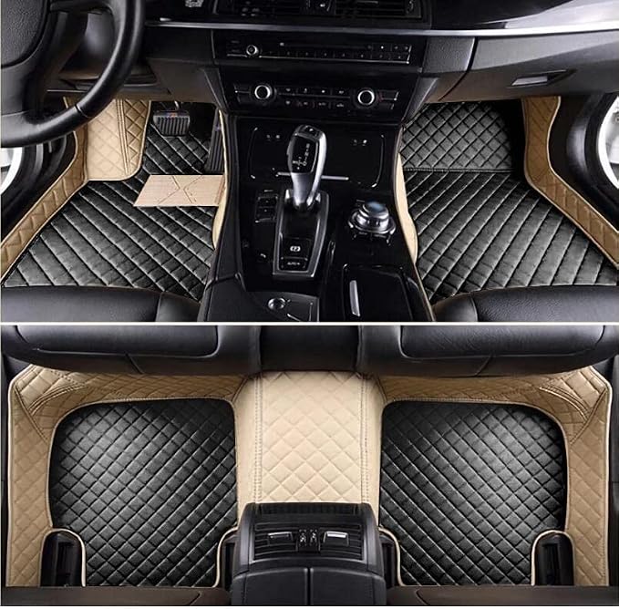 Custom All-Weather Protection Leather Car Floor Mats by LIODOR