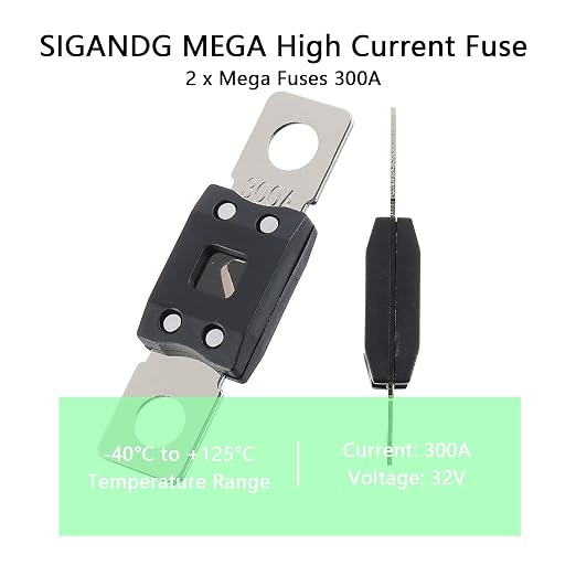 300A MEGA High Current Fuse - 300 Amp Bolt-on Fuse - Image 5
