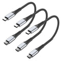1FT USB C to USB C Cable, Samsung Galaxy S25 A16, Moto G8, Google Pixel by PEAKLIFT