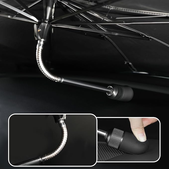 2017-2026 Upgraded for Tesla Model Y 3 S Sunshade, Portable Foldable Sunshade - Image 5