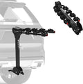 Young 4 Bike Rack Tilting Hitch Mounted by YoungElectric