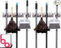 Berry Ave Broom Holder & Wall Mount Garden Tool Organizer- Kitchen, Garage & by BerryAve