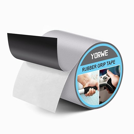 Rubber Grip Tape, Ultra-Thin Strong Adhesive Anti-Slip Waterproof Heat by Yorwe